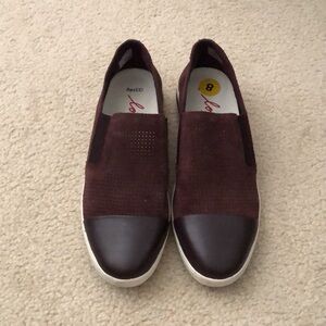 FlexED Aviana Perforated Suede Loafers by Ellen Degeneres | Size 8